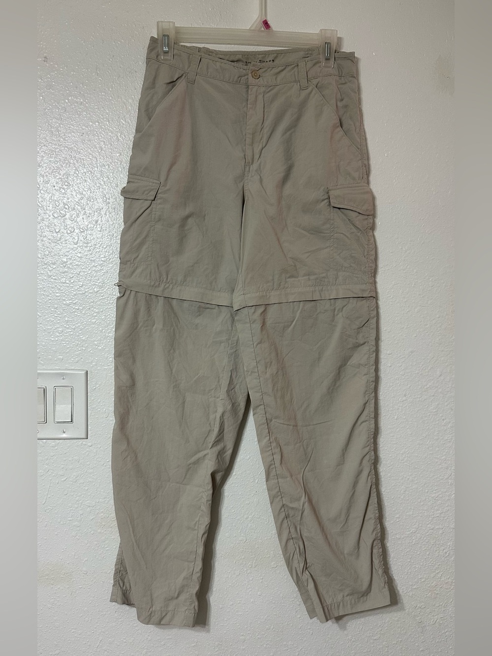 Columbia xs Khaki Convertible Cargo hiking Pants